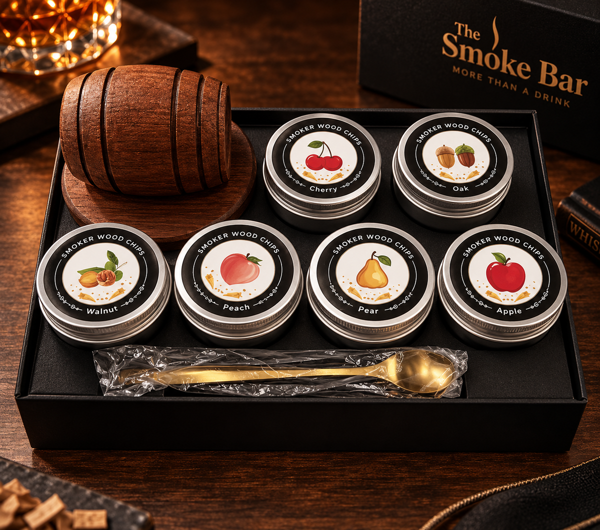 The Smoke Bar™ Whiskey Smoker Kit